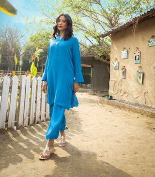 Teal Italian Blend Co-ord Set