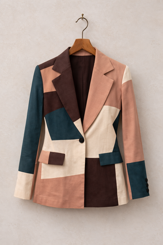 Artas Block Peacock Jacket