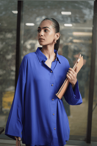 Royal Blue Co-ord Set