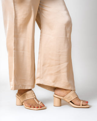 Beige Gucci Silk Jacket Set ( Set of 3)