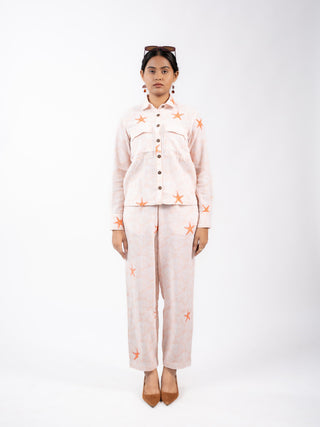 Printed Jute Co-Ord Set