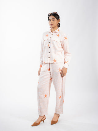 Printed Jute Co-Ord Set