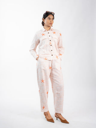 Printed Jute Co-Ord Set