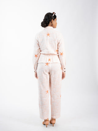 Printed Jute Co-Ord Set