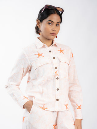 Printed Jute Co-Ord Set