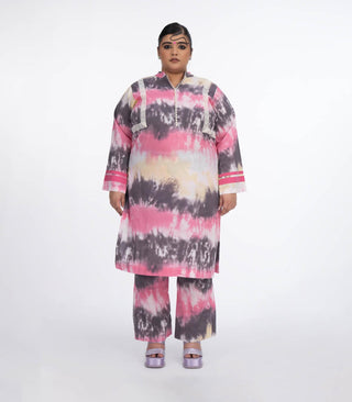 Tie dye Lawn co-ord set