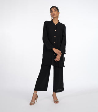 Black italian blend co-ord set