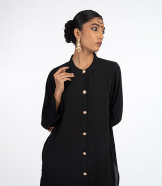 Black italian blend co-ord set