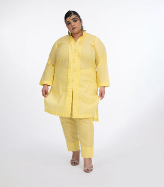Yellow Lawn co-ord set