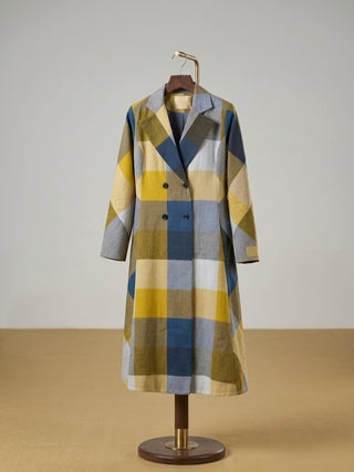 The Madras Check Long Jacket